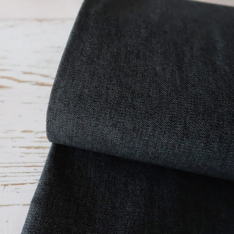 Stretch Denim - Black Mist - Threadquarters