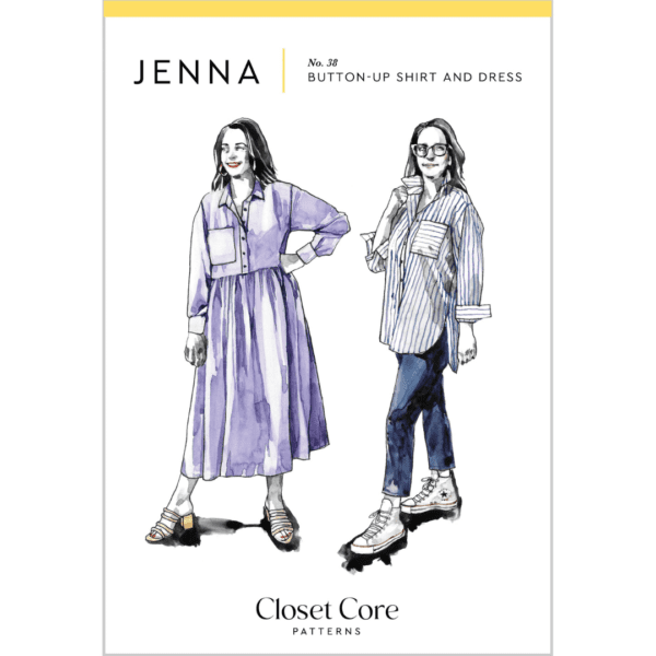 Jenna Shirt & Shirt Dress | Closet Core Patterns - Threadquarters