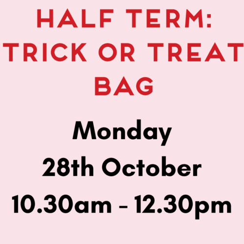 241028 Half Term Trick or Treat Monday AM