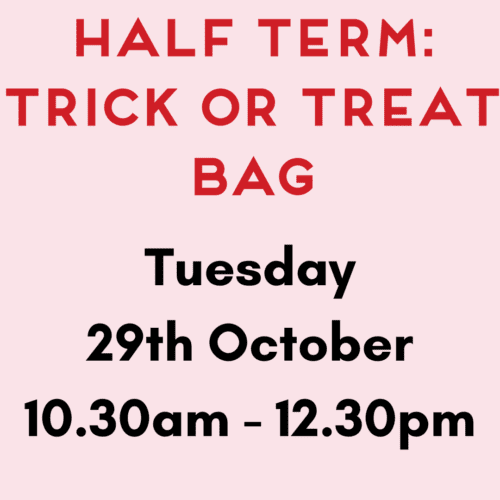 241029 Half Term Trick or Treat Tuesday AM